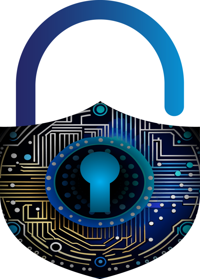 Modern Technology Cybersecurity Icon Crop-out png