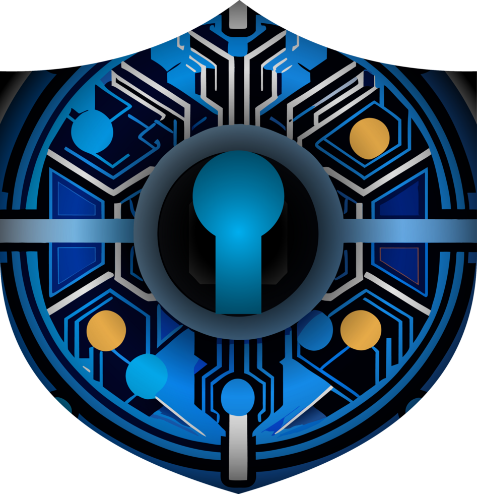 Modern Technology Cybersecurity Icon Crop-out png