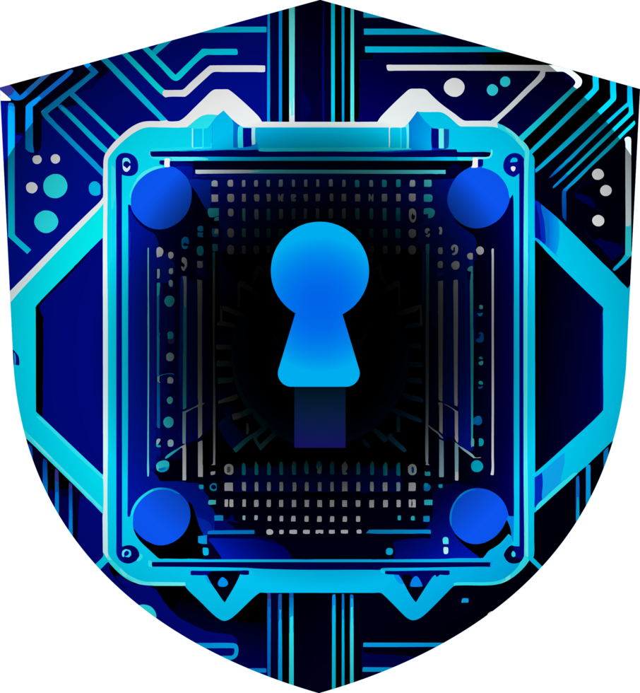 Modern Technology Cybersecurity Icon Crop-out png