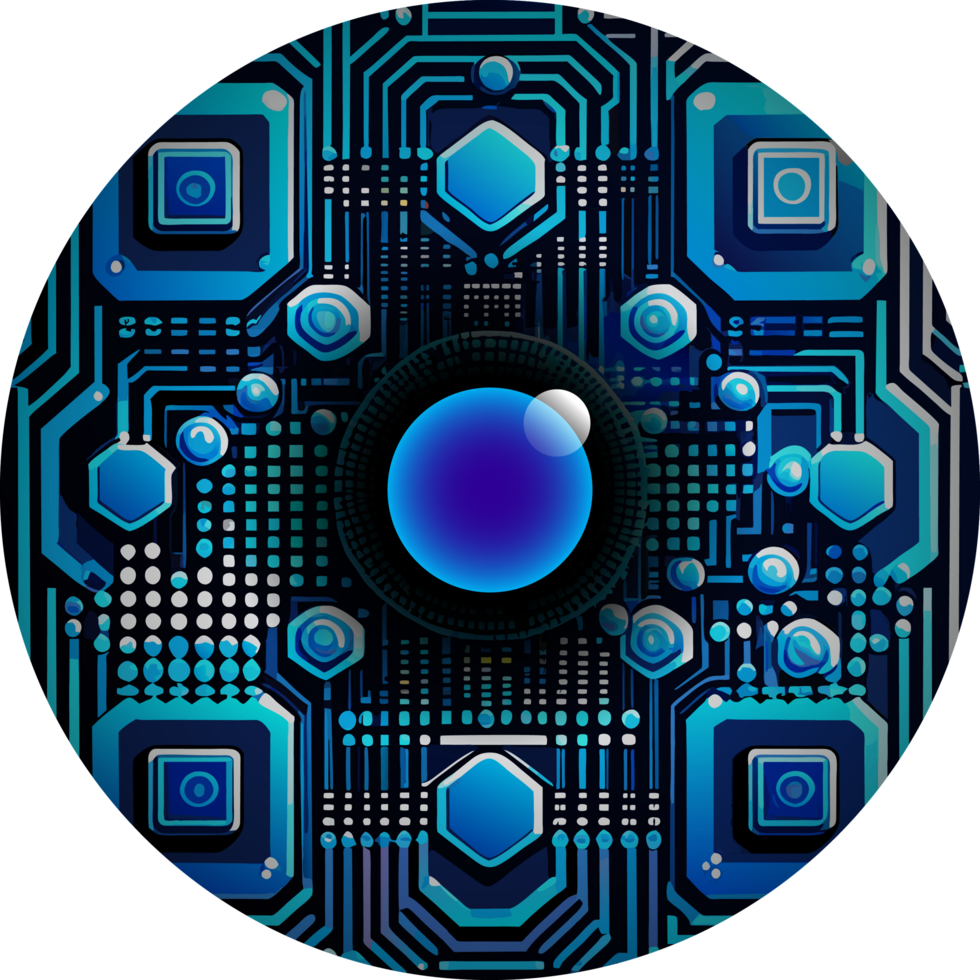 Modern Technology Cybersecurity Icon Crop-out png