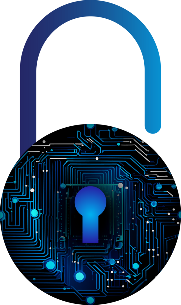 Modern Technology Cybersecurity Icon Crop-out png