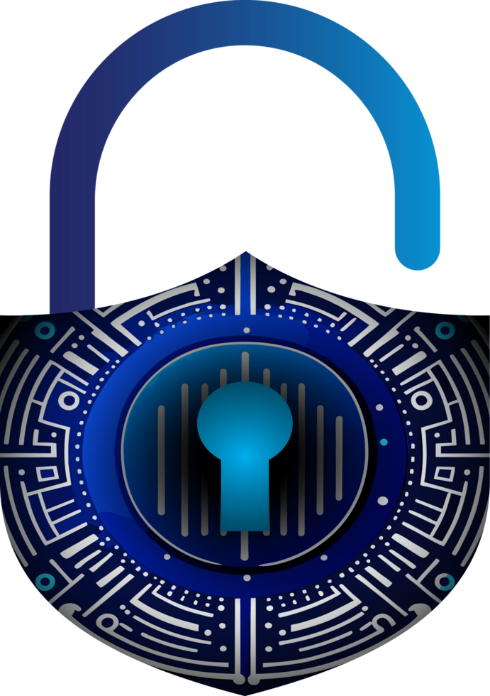 Modern Technology Cybersecurity Icon Crop-out png
