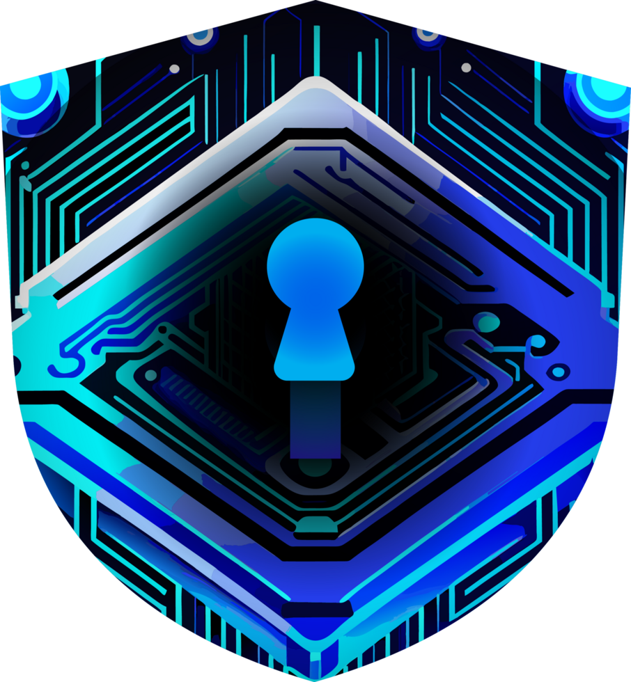 Modern Technology Cybersecurity Icon Crop-out png