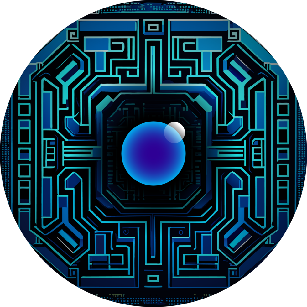 Modern Technology Cybersecurity Icon Crop-out png