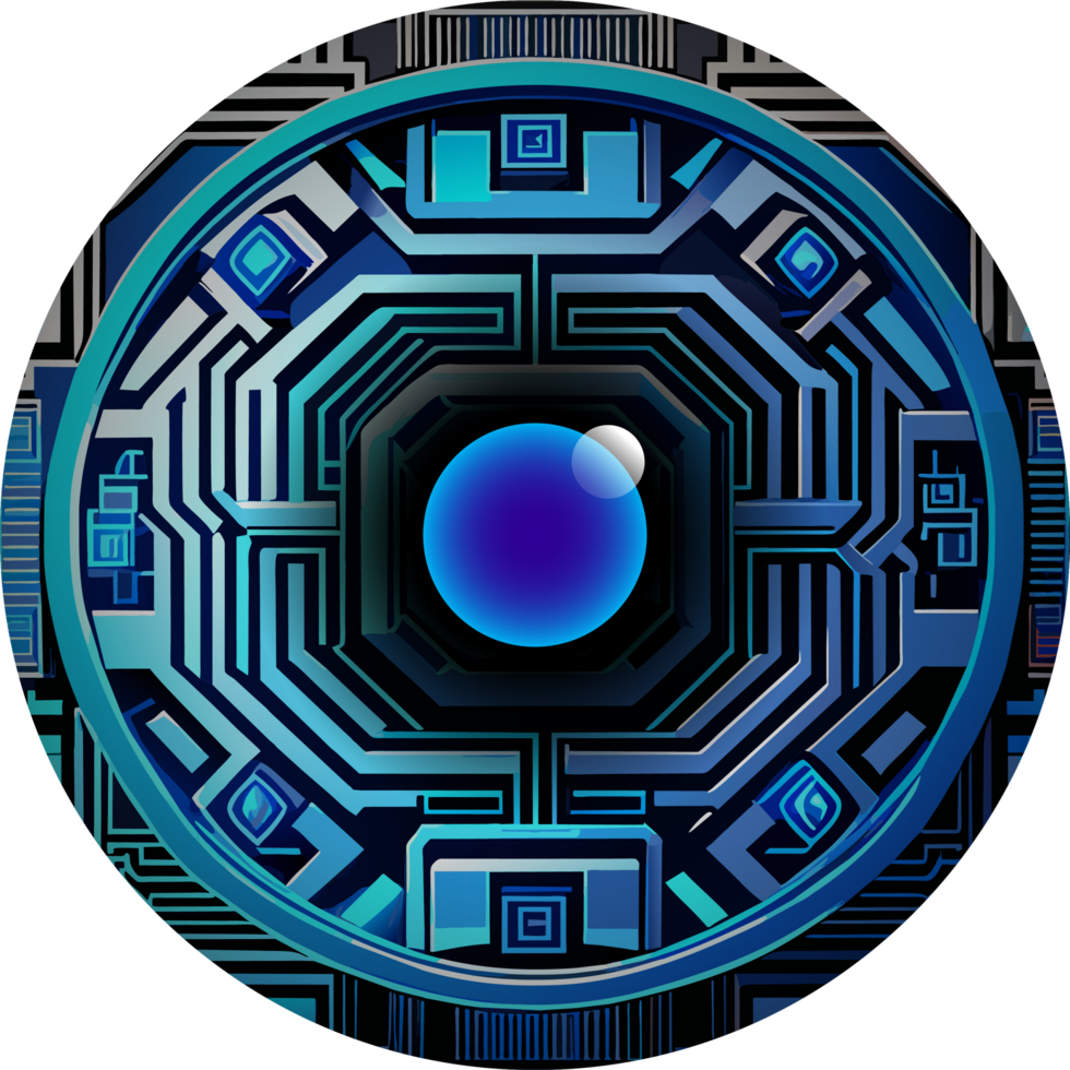 Modern Technology Cybersecurity Icon Crop-out png