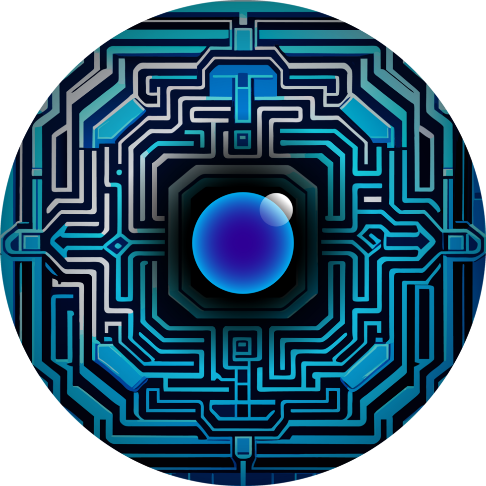 Modern Technology Cybersecurity Icon Crop-out png