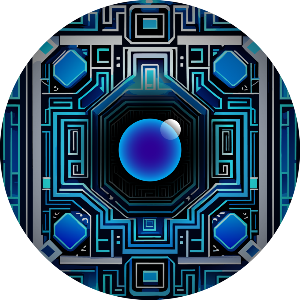Modern Technology Cybersecurity Icon Crop-out png