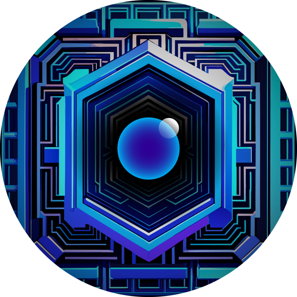 Modern Technology Cybersecurity Icon Crop-out png