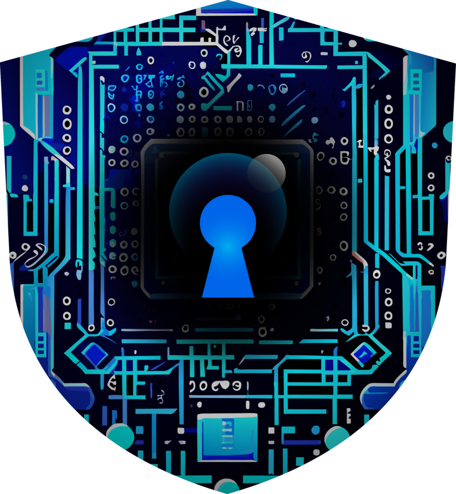 Modern Technology Cybersecurity Icon Crop-out png