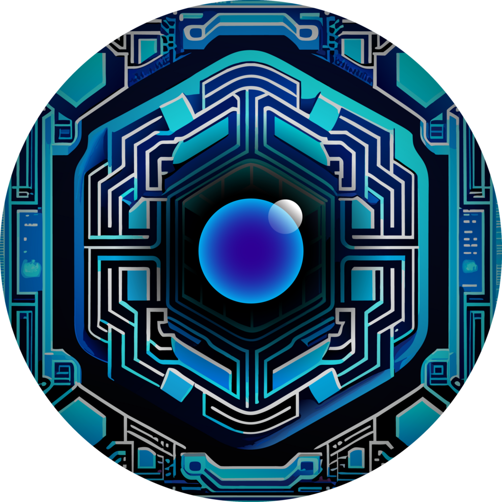 Modern Technology Cybersecurity Icon Crop-out png