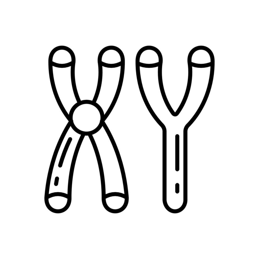 Masculine Chromosomes icon in vector. Illustration vector