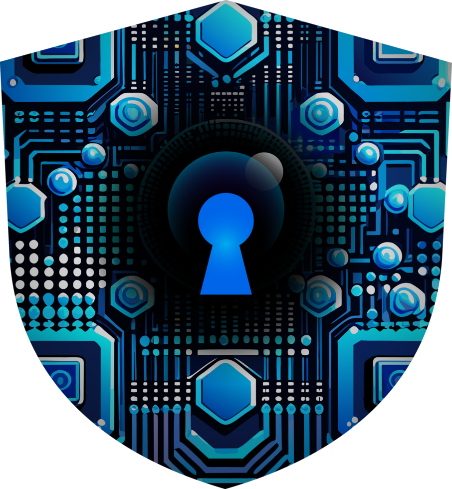 Modern Technology Cybersecurity Icon Crop-out png