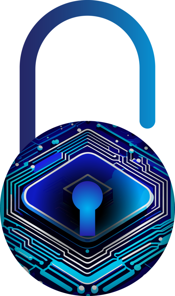 Modern Technology Cybersecurity Icon Crop-out png