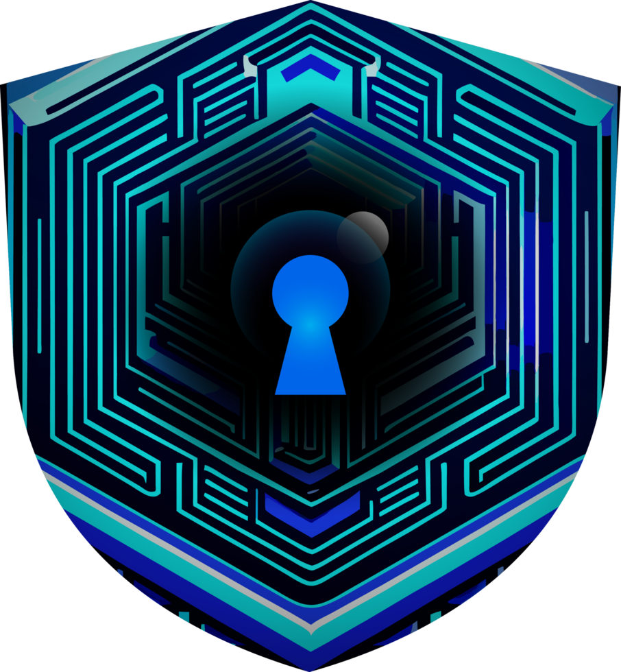 Modern Technology Cybersecurity Icon Crop-out png