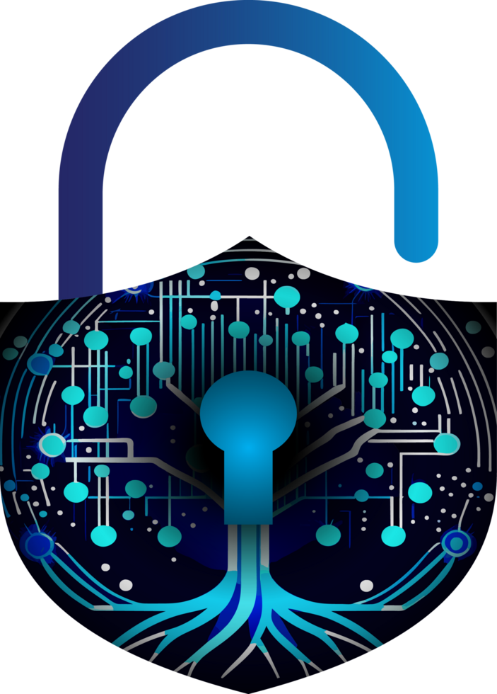 Modern Technology Cybersecurity Icon Crop-out png