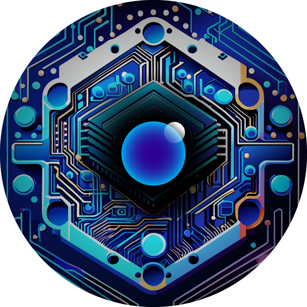 Modern Technology Cybersecurity Icon Crop-out png