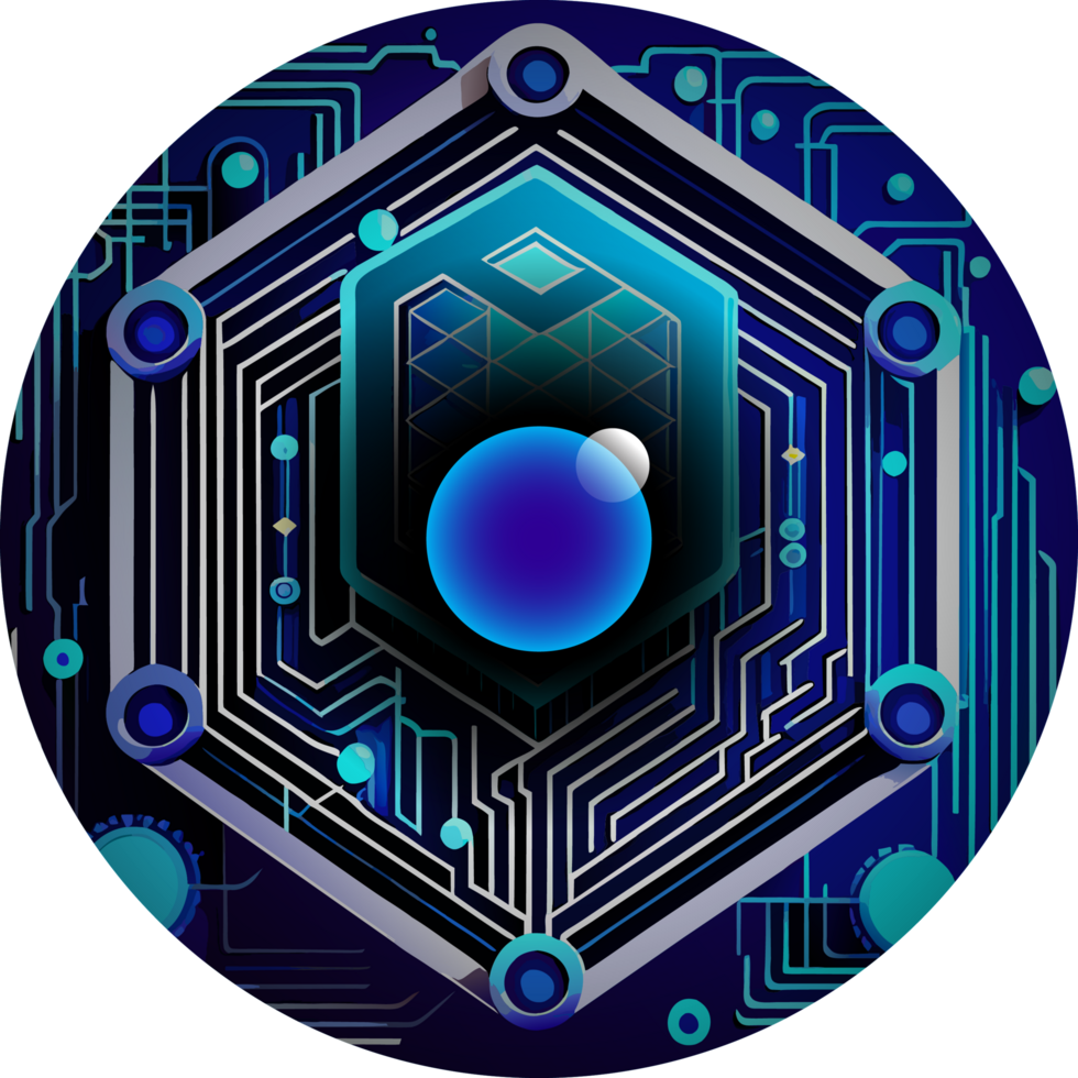 Modern Technology Cybersecurity Icon Crop-out png