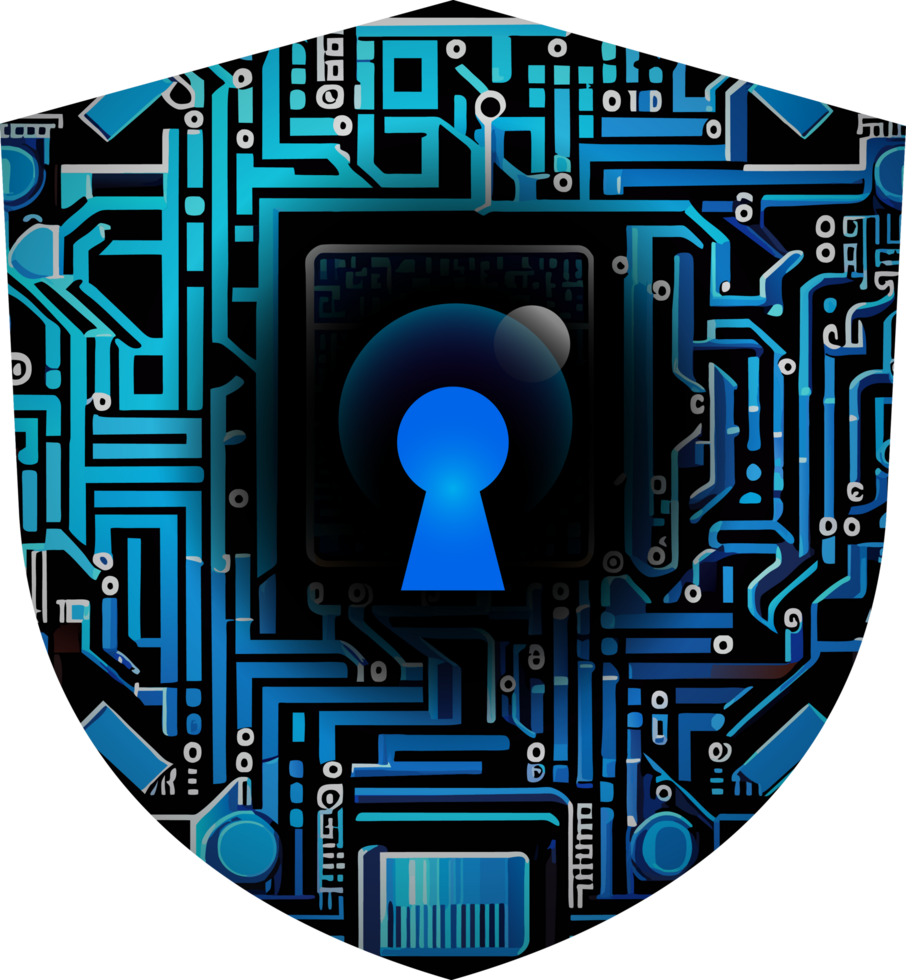 Modern Technology Cybersecurity Icon Crop-out png