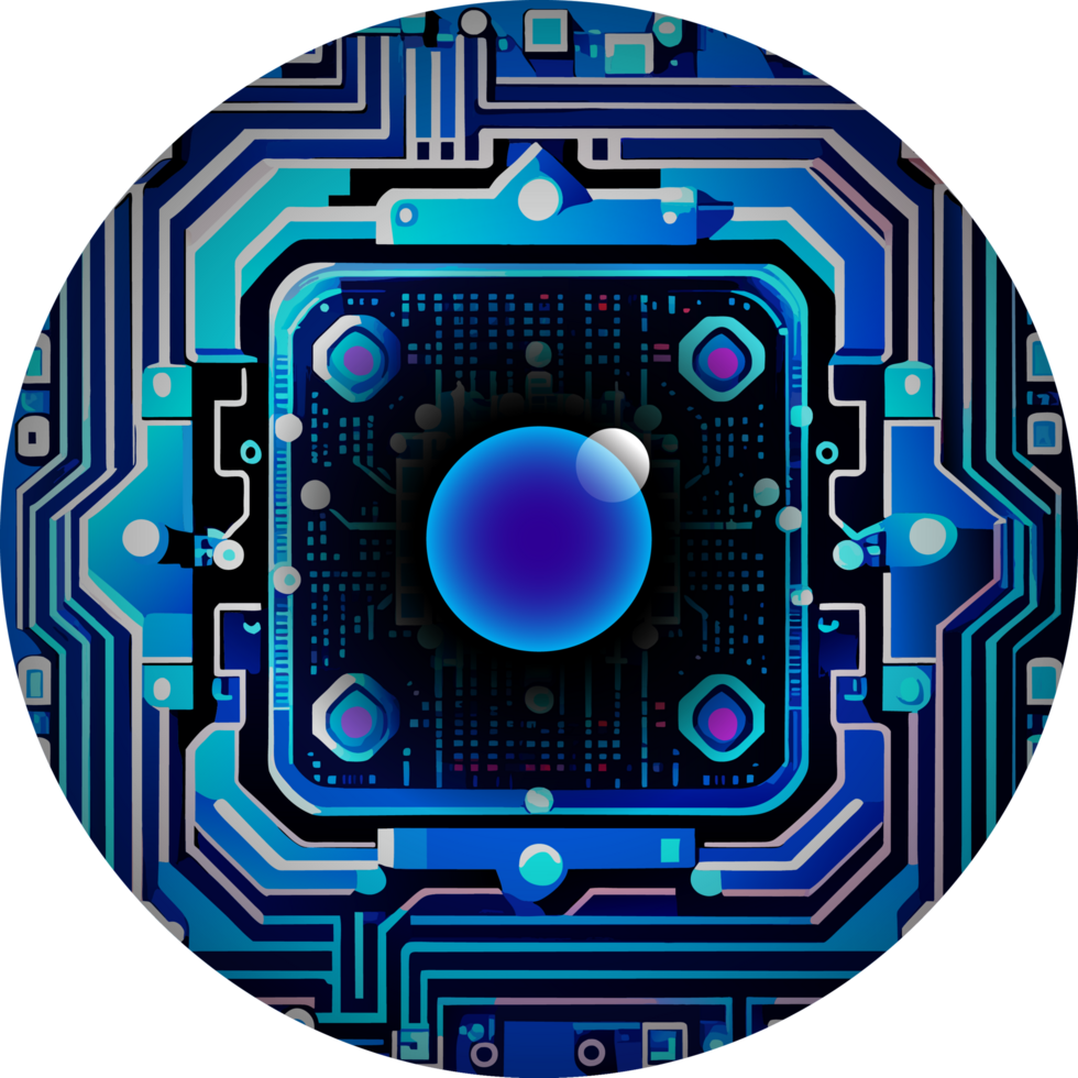 Modern Technology Cybersecurity Icon Crop-out png