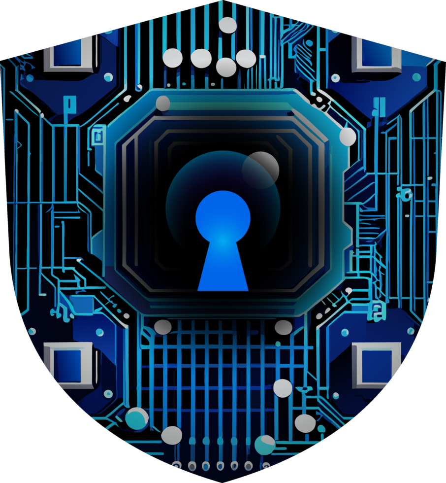 Modern Technology Cybersecurity Icon Crop-out png