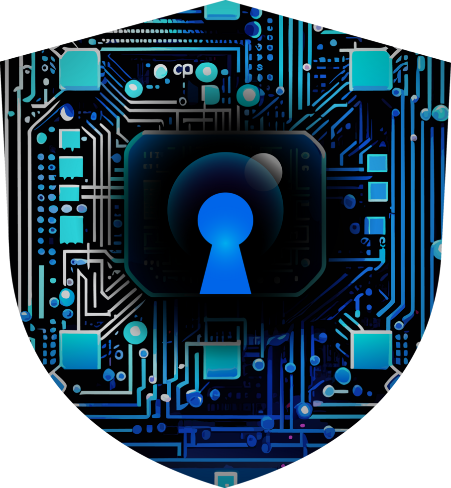 Modern Technology Cybersecurity Icon Crop-out png