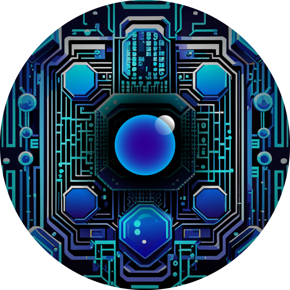 Modern Technology Cybersecurity Icon Crop-out png
