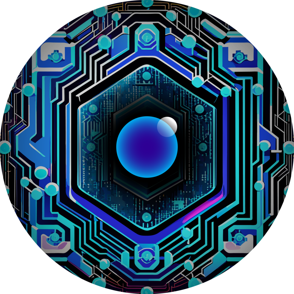 Modern Technology Cybersecurity Icon Crop-out png