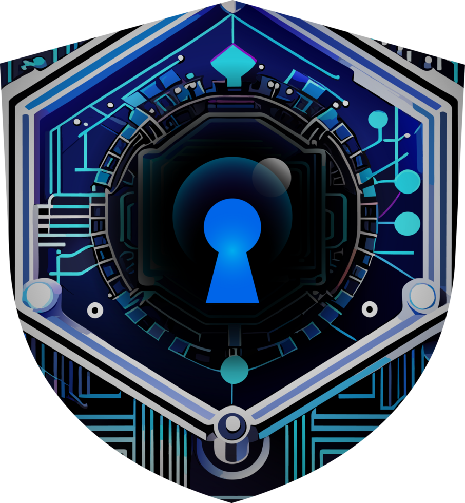 Modern Technology Cybersecurity Icon Crop-out png