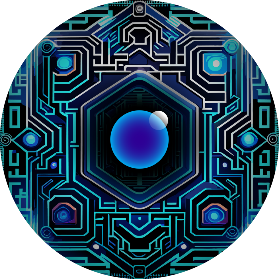 Modern Technology Cybersecurity Icon Crop-out png