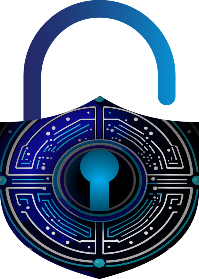 Modern Technology Cybersecurity Icon Crop-out png