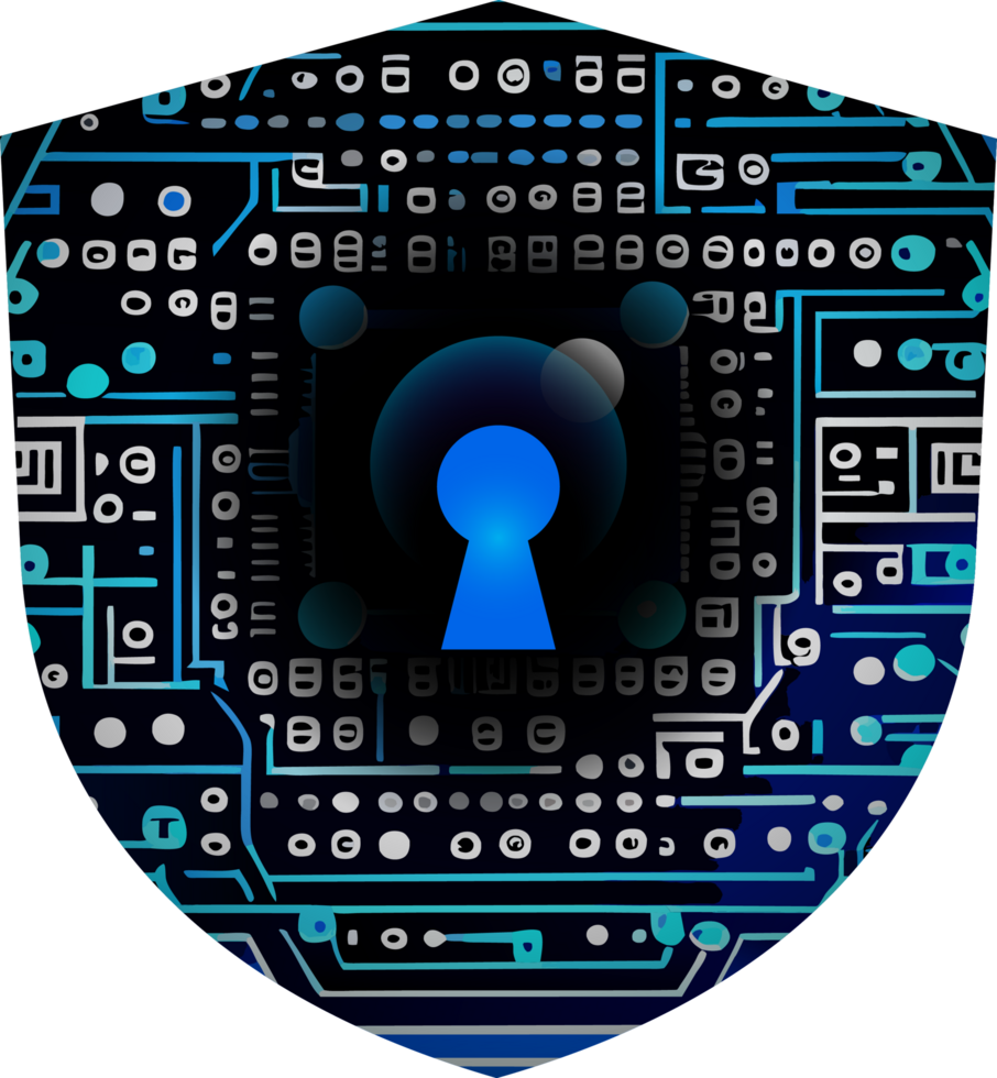 Modern Technology Cybersecurity Icon Crop-out png