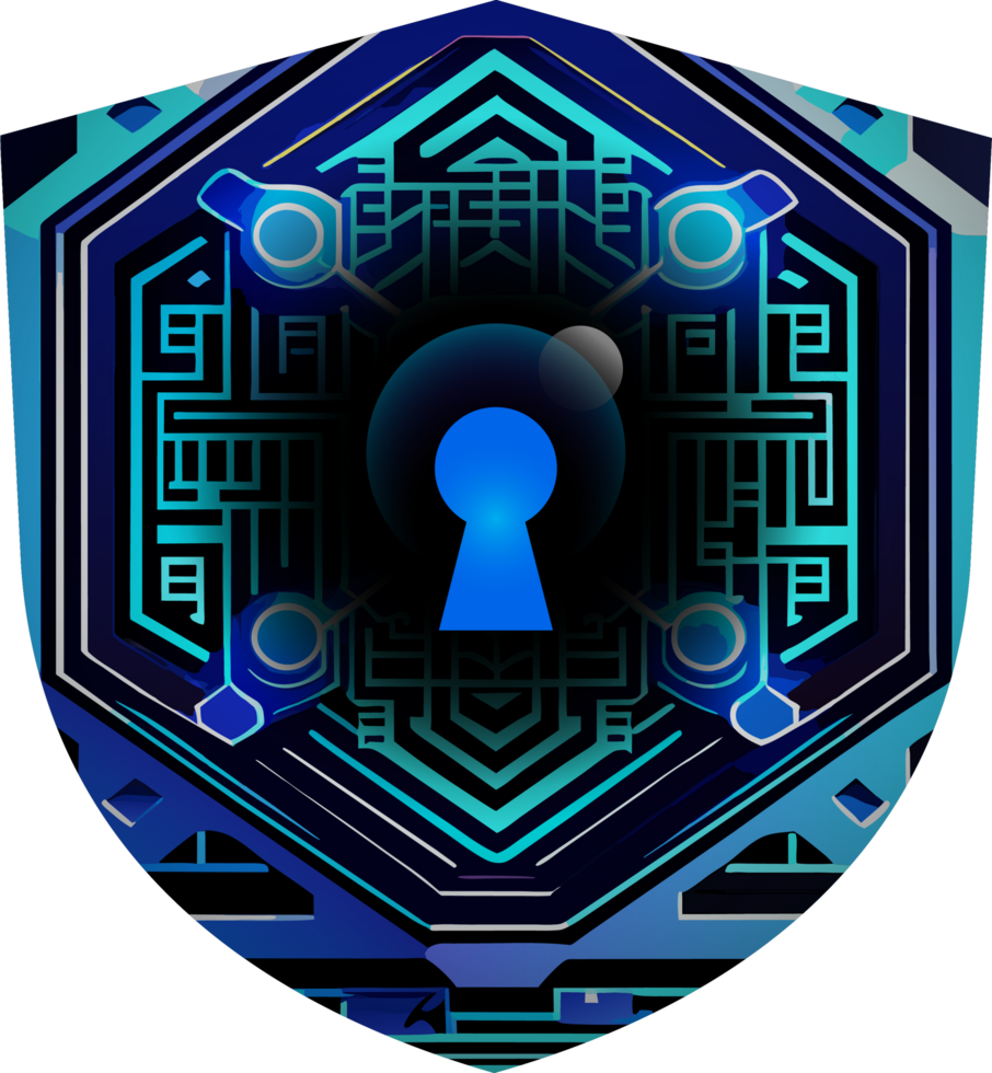 Modern Technology Cybersecurity Icon Crop-out png