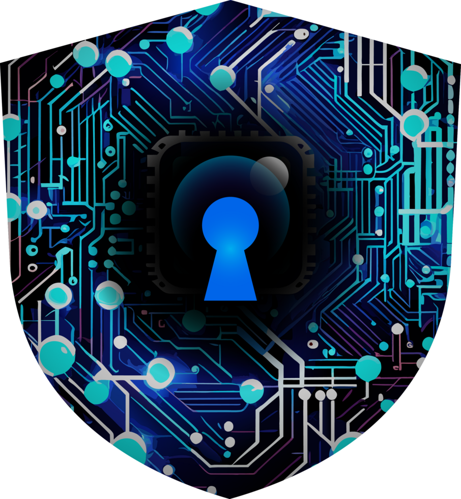 Modern Technology Cybersecurity Icon Crop-out png