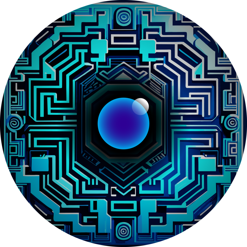 Modern Technology Cybersecurity Icon Crop-out png