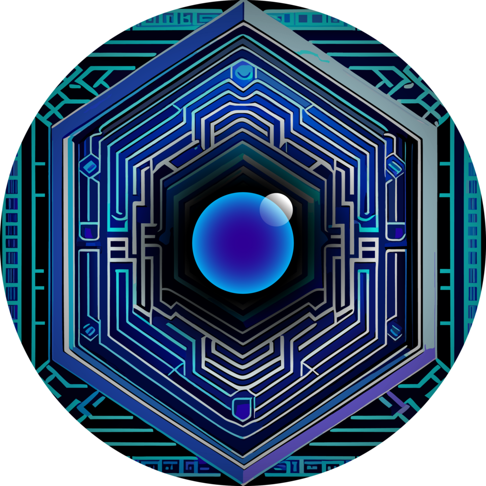 Modern Technology Cybersecurity Icon Crop-out png