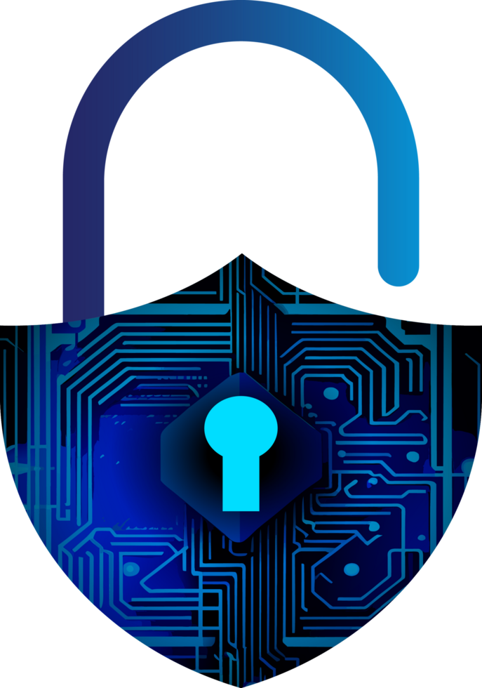 Modern Technology Cybersecurity Icon Crop-out png