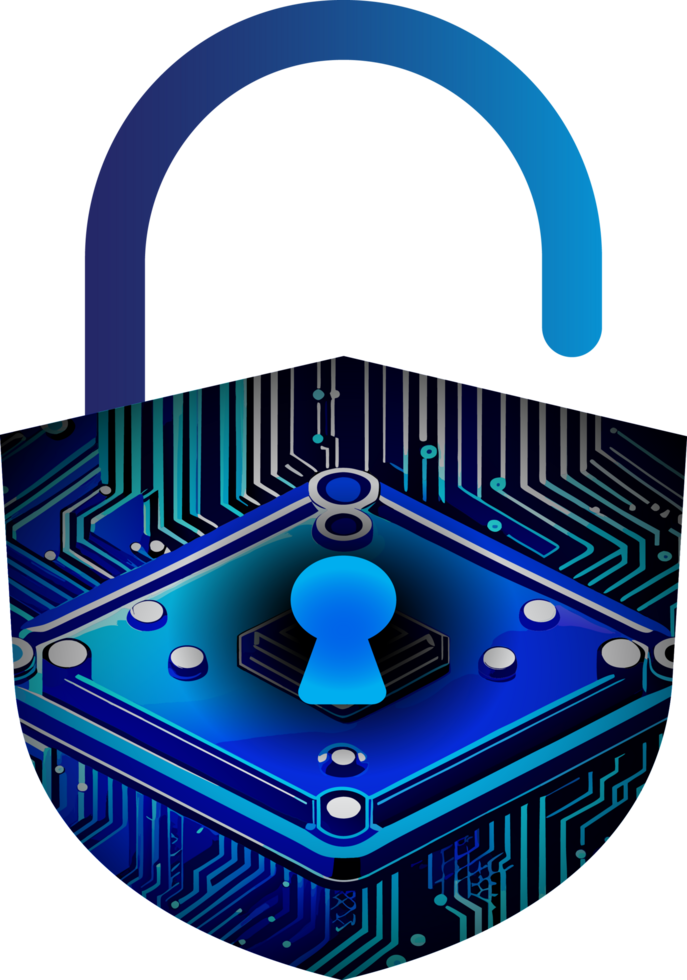 Modern Technology Cybersecurity Icon Crop-out png