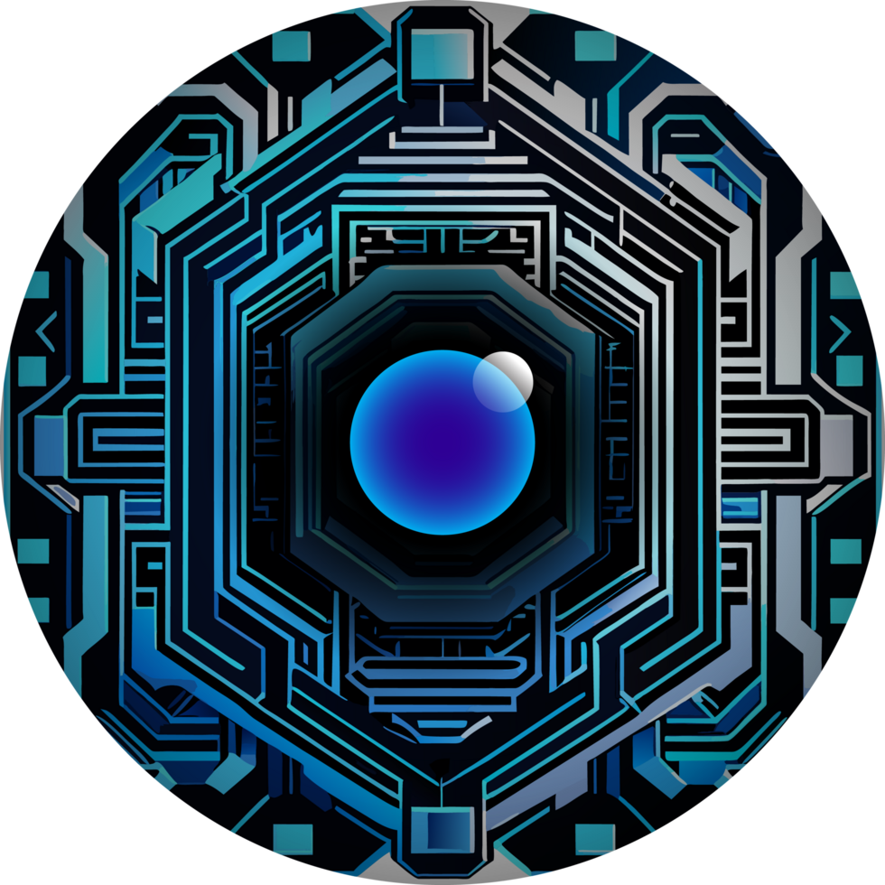 Modern Technology Cybersecurity Icon Crop-out png