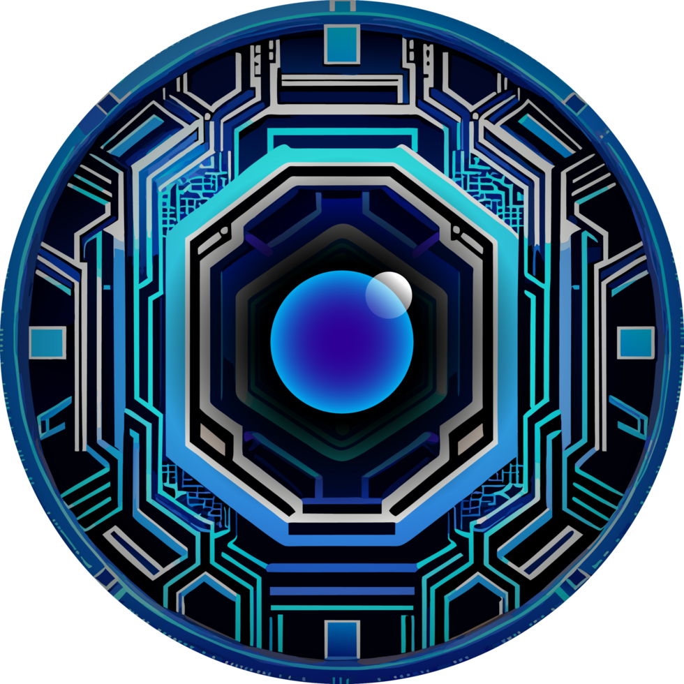 Modern Technology Cybersecurity Icon Crop-out png