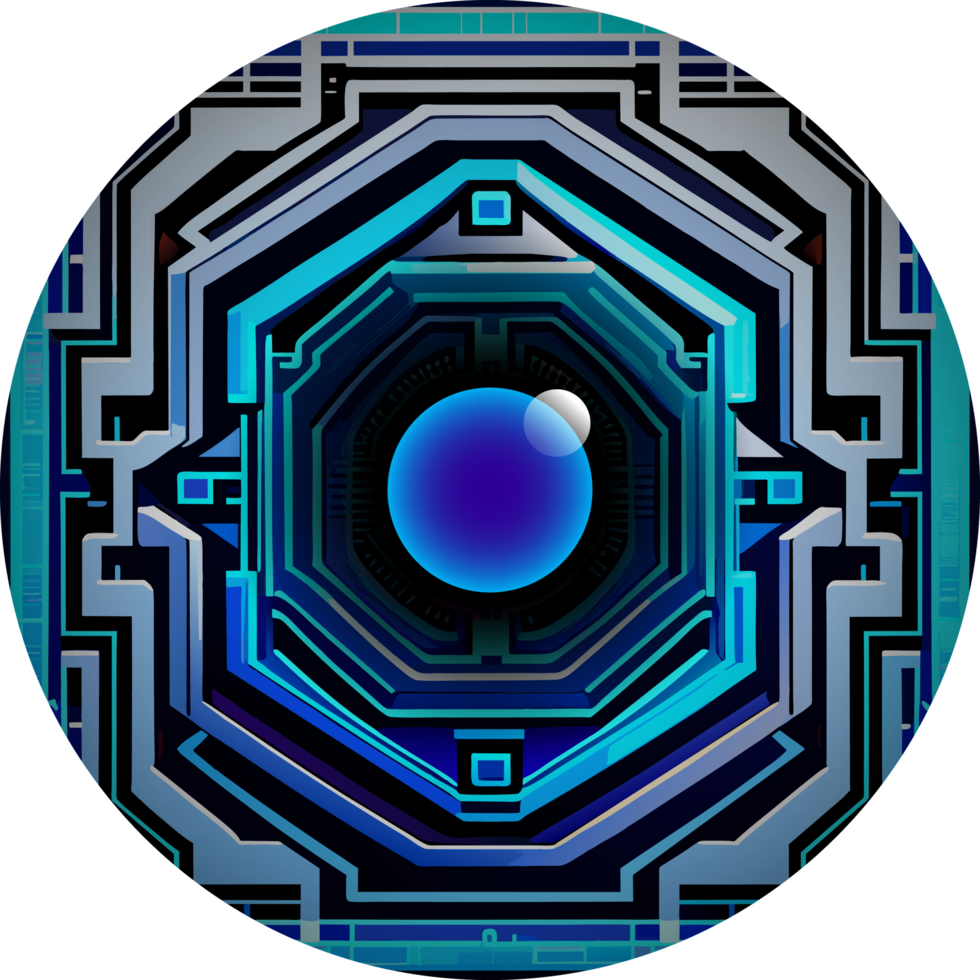 Modern Technology Cybersecurity Icon Crop-out png