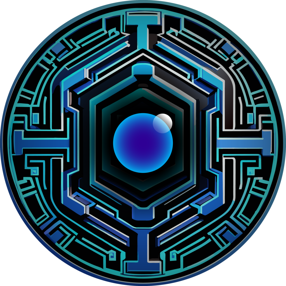 Modern Technology Cybersecurity Icon Crop-out png