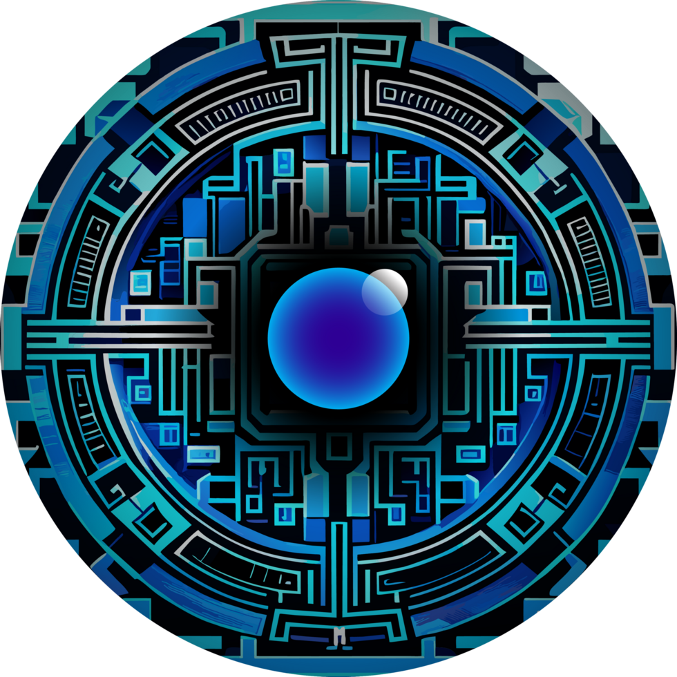 Modern Technology Cybersecurity Icon Crop-out png