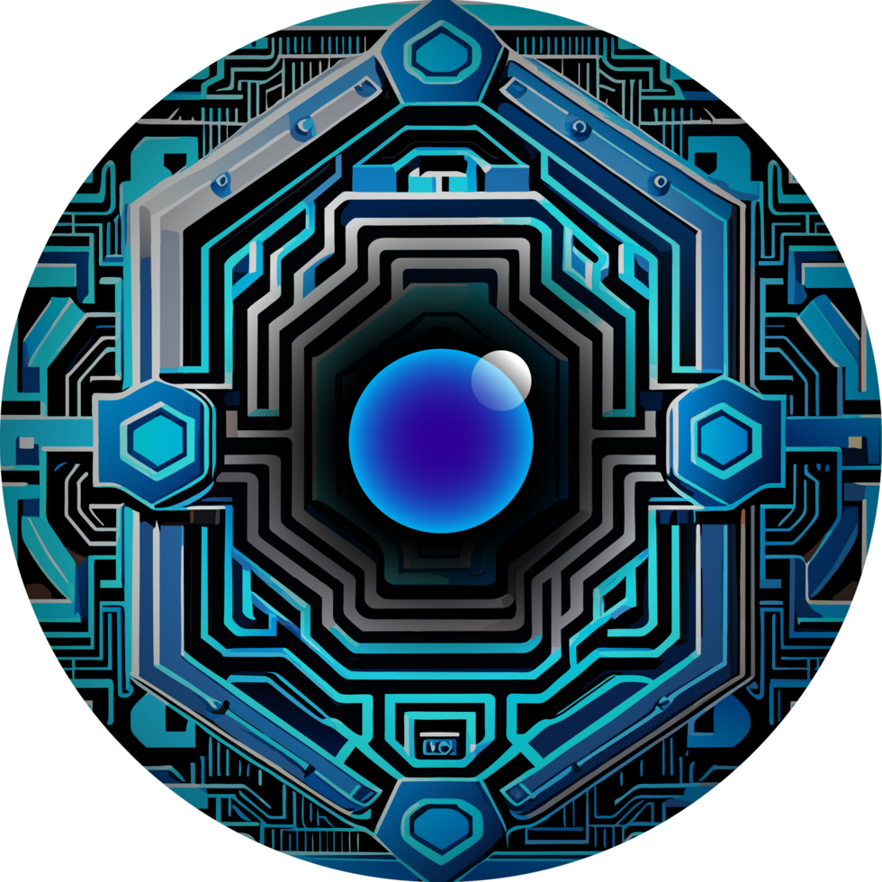 Modern Technology Cybersecurity Icon Crop-out png
