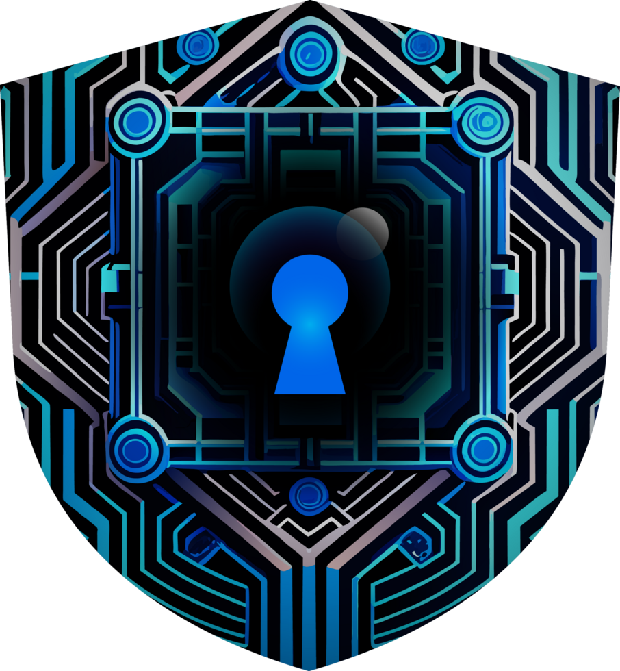 Modern Technology Cybersecurity Icon Crop-out png