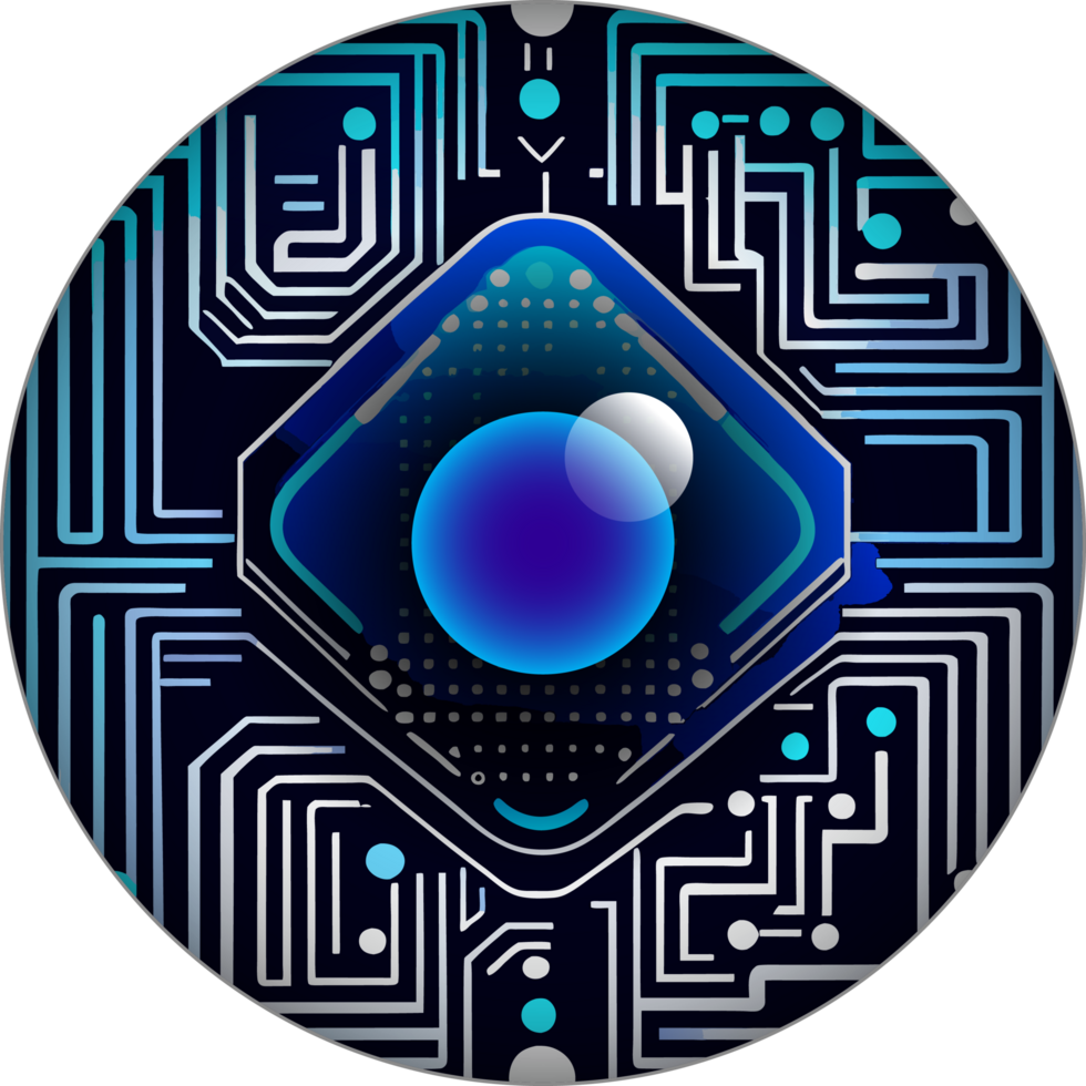 Modern Technology Cybersecurity Icon Crop-out png