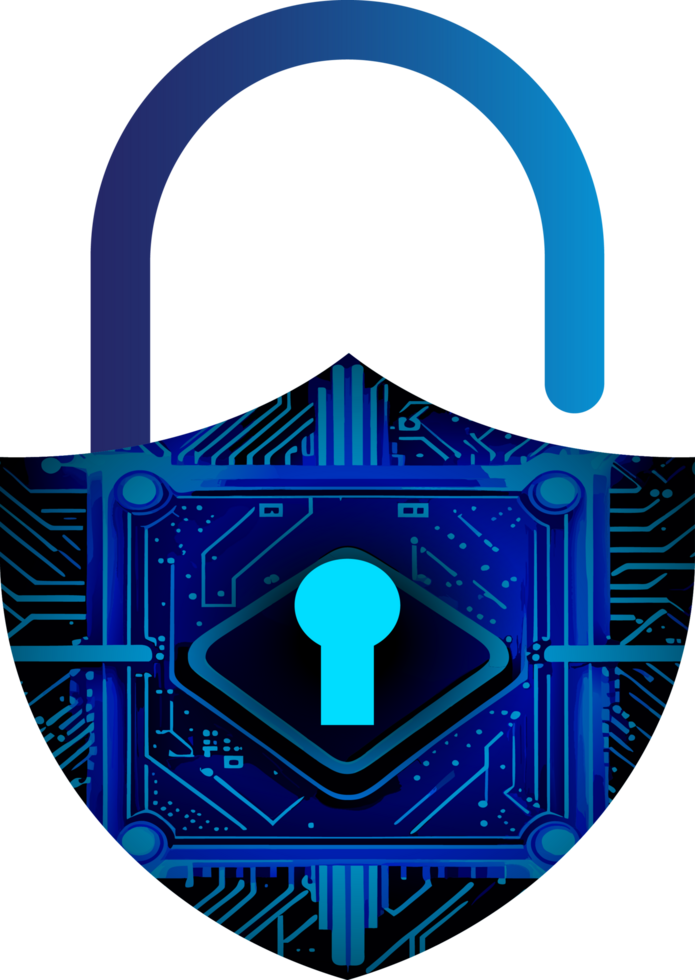 Modern Technology Cybersecurity Icon Crop-out png
