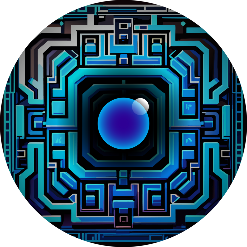 Modern Technology Cybersecurity Icon Crop-out png