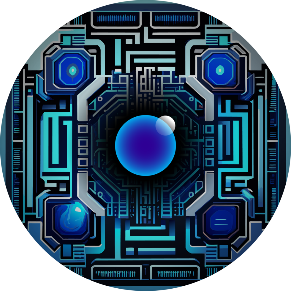 Modern Technology Cybersecurity Icon Crop-out png