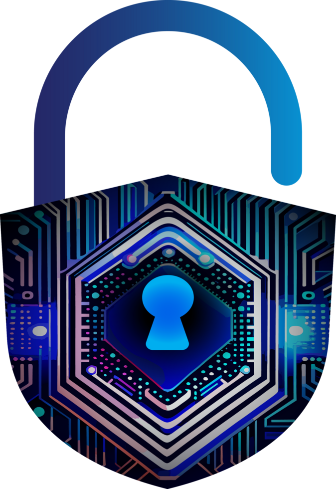 Modern Technology Cybersecurity Icon Crop-out png