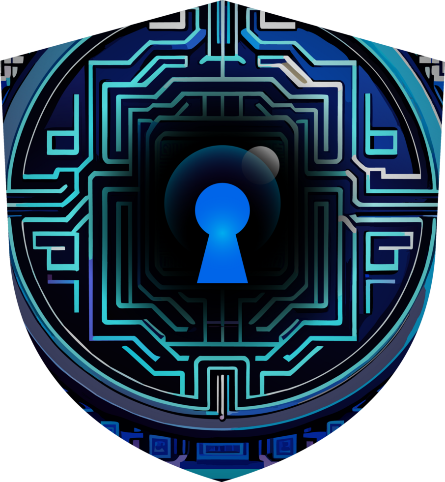 Modern Technology Cybersecurity Icon Crop-out png